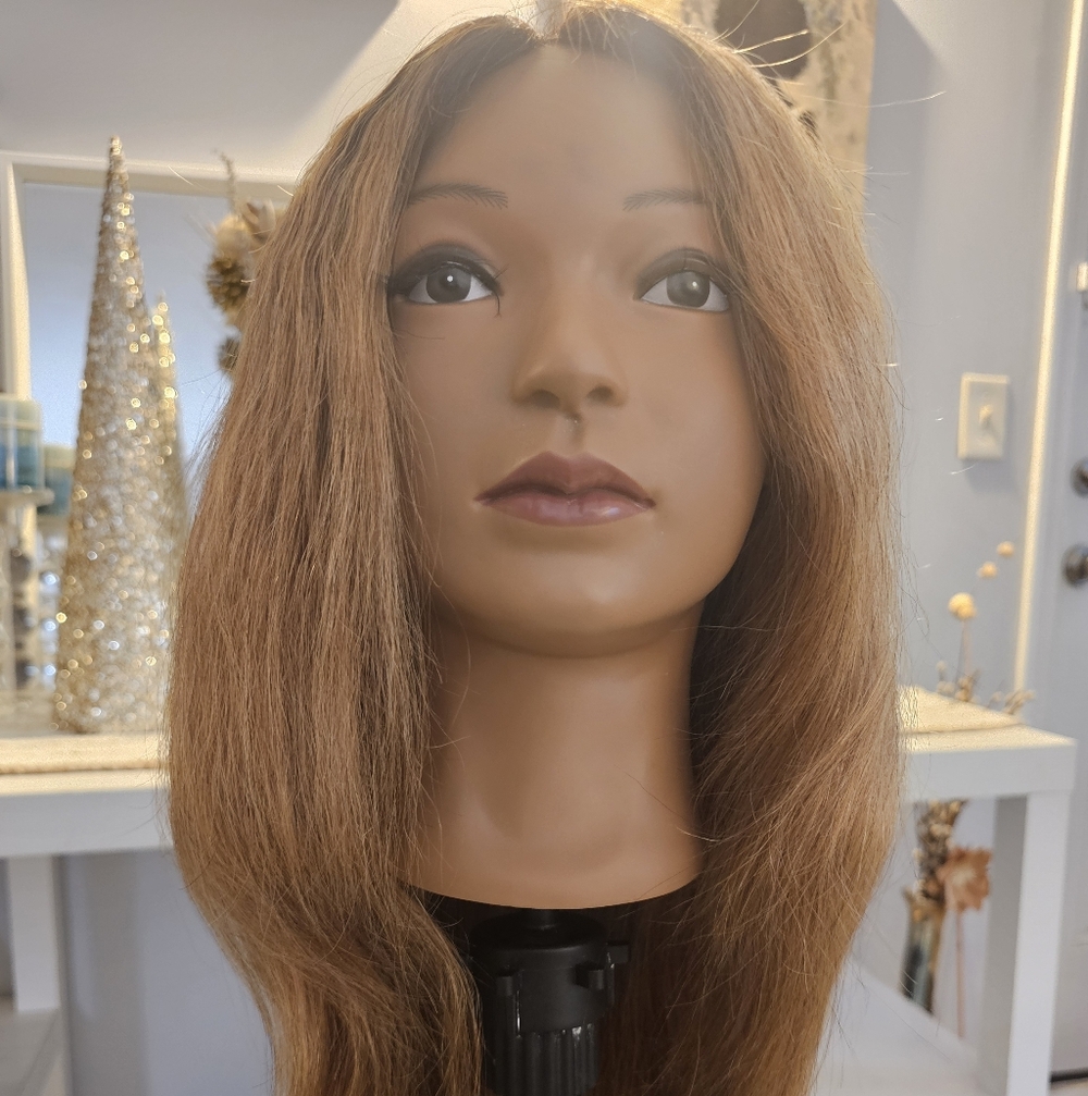 Natural Brown Hair Lace Front PART wig.